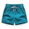 Pantalones Cortos para Hombre, Tres Cuartos, Estilo Verano Delgado, Corte Holgado, Cintura Elástica, Deporte para Correr Casual Playa Secado Rápido Pantalones de Seda Helada