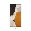 Golden time moderno simples entrada varanda pintura decorativa laranja abstrato minimalista pendurado pintura vertical grande mural