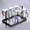Directo de fábrica color capa única vidrio resistente al calor transparente regalo taza de té taza de café para el hogar bebida agua hervida simple