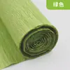 Papel de Embrulho de Flores Pronto de Fábrica, Papel Crepom, Materiais para Flores Rosa DIY de Jardim de Infância, Papel Crepom, Feito à Mão