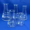 Matraces Triangulares de Vidrio, Completos en Especificaciones, Resistentes a Altas Temperaturas, Instrumentos de Vidrio para Enseñanza de Laboratorio