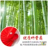 Leque de Tai Chi, Leque de Kung Fu, Bambu Vermelho e Varetas de Plástico, Performance de Artes Marciais Chinesas, Dupla Face, Dança Infantil