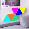 Fábrica de Origem Módulo de Luz Quântica Hexagonal Triangular Painel de Luz de Emenda Suportes Marca OEM e Personalização de Amostra
