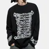 Camiseta INS outono transfronteiriça estilo retro americano, design personalizado estilo palácio, manga longa, top solto high street único