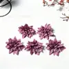 Cabeza de Flor de Peonía Simulada de 10 cm DIY para Hacer Accesorios para el Cabello Corona de Flores Artificiales Pasador Floral Sombrero Floral Decoración de Pared de Flores Accesorios