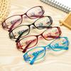 Gafas de lectura ligeras y modernas con estampados para mujer, elegantes y sencillas, antiazules, estilo 018 para mujer