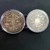 Artesanía antigua material de hierro en caja Constelación europea y americana 12 dólar de plata