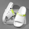 Pantuflas para Hombre Verano 2024 Nuevas Dos Formas de Usar Sensación de Mierda Antideslizantes Sandalias de Plataforma para Adolescentes Zapatos Casuales para Exterior Playa