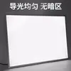 Painel traseiro acrílico luminoso placa guia de luz LED vitrine armário de vinho placa guia de luz de fundo caixa de luz ultrafina