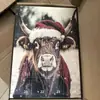 Producto Nuevo Transfronterizo 2025 Equipo de Fútbol Americano 50 Aniversario Caja Sorpresa Decoración Colgante para Árbol de Navidad de Acrílico
