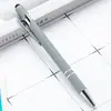 Bolígrafo de Metal Press Bolígrafo de Aluminio Bolígrafo Meiji Bolígrafo Táctil Capacitivo Bolígrafo para Pantalla Táctil de Escritura Bolígrafo de Regalo con Impresión de LOGOTIPO