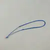 Pulsera Semiterminada Cuerda de Mano Tejida a Mano Nudo Diamante DIY Cuentas Oro Hebilla de Seguridad Año Animal Cuerda Roja en Stock