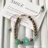 Novas Pulseiras de Contas Costuradas Estilo Chinês Casal para Mulheres no Outono e Inverno Pulseiras Maillard Retrô de Nicho com Pulseiras Elegantes e de Alto Padrão