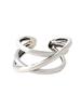 Anillo de línea retro de Corea del Sur para mujer, plata 925, personalidad europea y americana, simple, moderno, para estudiante, abierto, para el dedo índice