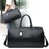 Bolsa de Viagem com Padrão Xadrez, Bolsa de Viagem de Grande Capacidade, Bolsa de Armazenamento, Mala de Viagem, Bolsa Transversal à Prova d'Água, Bolsa de Negócios Portátil