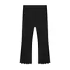Pantalones de Campana para Niña Verano Delgados de Seda de Hielo Largos Estilo Princesa Popular Pantalones Casuales para Niña Pantalones Elegantes Venta al por Mayor