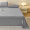 Sábanas de Cama Individual de Alta Densidad de Terciopelo de Leche, Color Sólido, Cómodas y Cálidas, Sábanas de Cama Individual y Doble para Dormitorio de Estudiantes, Manta, Manta para la Hora de Comer