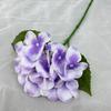 Fábrica direta high-end sinta gracioso 24 peças de hortênsia única decoração de casamento flores falsas casa feriado hortênsia atacado
