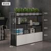 Novo Rack Divisória de Tela para Escritório Armário Divisório Simples Moderno Grade de Restaurante Suporte para Plantas Verdes Flores Parede Divisória