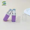 Tubo Reto Quadrado de Plástico Shanyi para Batom High-End Galvanizado 3g Tubo Vazio para Batom Material de Embalagem Cosmética