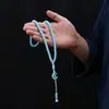 Árabe Saudita de Oriente Medio Zanzhu 99 Cuentas 5*8mm Cuentas de Oración Árabes Cuentas de Oración Estilo de Oriente Medio Fábrica de Cuentas de Oración Venta al por mayor transfronteriza