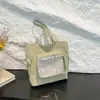 Bolso de Hombro Transparente de Moda para Mujer 2026 Nuevo Versátil Simple de Gran Capacidad Bolso Tote Elegante Lindo Diseño
