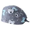 Gorro Quirúrgico Belta para Mujer Estampado de Algodón Gorro para Sala de Operaciones de Enfermera Gorro Baotou para Quimioterapia Odontología Medicina Oral