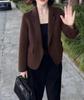24990 Da Ai Mei Yi Yuan 2026 Otoño Nuevo Blazer de Lana Moderno de Corte Entallado para Mujeres Menudas