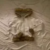 Sudadera con Cremallera y Cuello de Piel Transfronterizo Europeo y Americano, Estilo Callejero Vintage, Sudadera con Capucha Retro para Otoño e Invierno Parejas