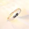 Anillo de plata de ley de pez gato para pareja, anillo lindo de Mori para pareja, amor a larga distancia, hebilla de vida, tamaño ajustable