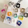 Funda Protectora de Apple Watch de Venta Caliente Transfronteriza Adecuada para S10 S11 Funda Protectora, Funda Suave Deportiva al Aire Libre con Gradiente de Moda