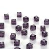 Cuentas cuadradas de cristal multifacético de 8 mm, cuentas de azúcar sueltas, accesorios de joyería DIY hechos a mano con agujeros