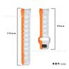 Para Samsung Galaxy watch6/5/4 correa de silicona con patrón de fútbol correa de hebilla watch6classic