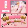 Suministros para puestos Pegatinas para uñas de los pies Pegatinas de uñas ponibles para uñas de los pies Pegatinas para uñas de celebridades de Internet con uñas de los pies