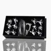 Tazas de Licor de los Doce Signos del Zodíaco para Uso en Casa, Vasos de Chupito de Licores Estilo Nuevo 15ml Vasos Pequeños de Vino, Juego de Caja de Regalo Dispensador de Vino