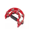 Instrumento de percusión Orff suministros KTV accesorios para instrumentos musicales fila única fila doble anillo de campana de plástico anillo de tambor de flores fabricantes suministro