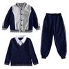 Uniforme Escolar para Alunos Estilo Britânico Outono e Inverno Uniforme de Baseball Uniforme de Classe para Crianças Uniforme para Jogos Jardim de Infância Uniforme de Jardim de Infância Terno para Professor
