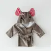 Bata con Capucha, Bata, Ropa para el Hogar, Toalla de Baño para Bebé con Forma de Animal Lindo, Ropa de Bata Nueva para Niños Bebé