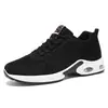 Tenis para Hombre, Zapatos de Malla Transpirable, Zapatos de Running Suaves con Suela de Amortiguación de Aire, Zapatos Versátiles para Hombre de Tejido Fly-Knit, Zapatos Casuales de Talla Grande, Elegantes