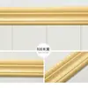 Rodapié de Cintura 3D Papel Tapiz Autoadhesivo Moldura de Esquina Tira Decorativa Base de Papel Tapiz Adhesivo de Pared Minimalista Moderno