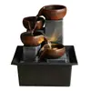 Fuente de Agua de Escritorio Más Vendida de Amazon Adorno Oficina Decoración Feng Shui Plástico Taza de Té Transfronteriza Fuente USB