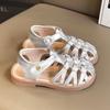 Zapatos para Niños, Sandalias para Niñas, Ropa de Verano para Exteriores, Sandalias Romanas para Niños Estilo Nuevo 2026, Zapatos para Bebés Niñas con Faldas, Zapatos de Princesa