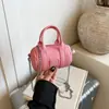 Nova Bolsinha de Moedas Infantil 2026 Bolsa Transversal Corrente Tendência Pai-Filho Bolsa Almofada Cor Sólida Mini Bolsa de Mão Bolsa de Ombro