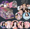 Merchandising Popular de Estrellas de Anime Insignias de Caja Sorpresa 75mm Hojalata Láser Doble Destello Artesanía Mixta Al por Mayor