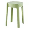 Banquinho de Plástico Espessado, Empilhável, Banquinho Alto Moinho de Vento, Cadeira Minimalista Moderna, Cadeira para Sala de Estar e Jantar, Banquinho Redondo de Plástico, Suporta Peso