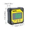 Inclinómetro digital para el hogar IP54, instrumento de medición de ángulos, nivel, regla de pendiente, dispositivo de medición de ángulos