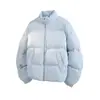 Chaqueta de Algodón Jack Chuan Yang 40D Nylon Cuello Alto Cálida 2025 Invierno Nuevo Casual Versátil Pareja