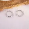 Brincos de Argola Exagerados Minimalistas e Elegantes Moda Luxo Leve Design de Nicho Versáteis Brincos de Alta Qualidade para Mulheres
