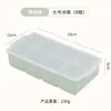 Molde Grande para Cubos de Gelo Bandeja de Gelo de Silicone Caixa de Gelo para Uso Doméstico, Fabricante de Cubos de Gelo DIY de Grau Alimentício