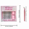 Set de Pestañas Postizas Transfronterizas, Gran Capacidad, Pestañas Postizas Suda Ji, Gruesas, Ojos de Zorro Cortos Simulados, Convenientes de Usar